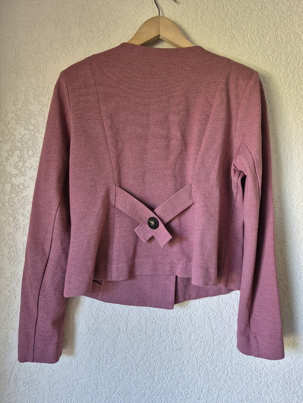 NWOT CABI Applaud Mauve Pink Blazer Jacket Womens Size 8 - Picture 7 of 9